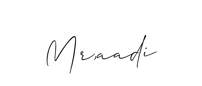 Here are the top 10 professional signature styles for the name Mr,aadi. These are the best autograph styles you can use for your name. Mr,aadi signature style 2 images and pictures png