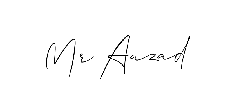 Best and Professional Signature Style for Mr Aazad. Allison_Script Best Signature Style Collection. Mr Aazad signature style 2 images and pictures png
