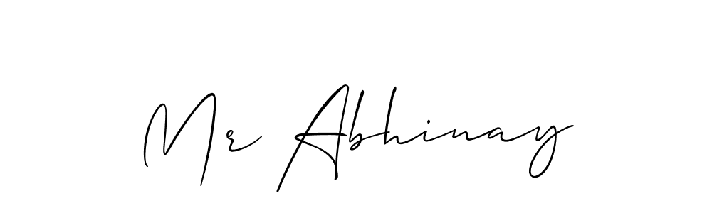 Best and Professional Signature Style for Mr Abhinay. Allison_Script Best Signature Style Collection. Mr Abhinay signature style 2 images and pictures png