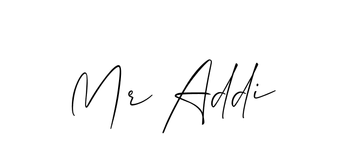 Mr Addi stylish signature style. Best Handwritten Sign (Allison_Script) for my name. Handwritten Signature Collection Ideas for my name Mr Addi. Mr Addi signature style 2 images and pictures png
