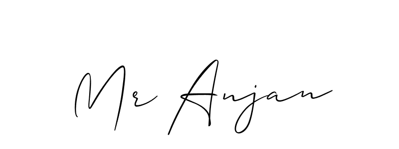 Check out images of Autograph of Mr Anjan name. Actor Mr Anjan Signature Style. Allison_Script is a professional sign style online. Mr Anjan signature style 2 images and pictures png