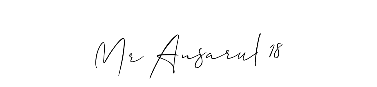 Once you've used our free online signature maker to create your best signature Allison_Script style, it's time to enjoy all of the benefits that Mr Ansarul 18 name signing documents. Mr Ansarul 18 signature style 2 images and pictures png