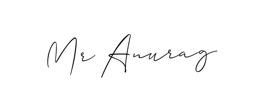 How to Draw Mr Anurag signature style? Allison_Script is a latest design signature styles for name Mr Anurag. Mr Anurag signature style 2 images and pictures png