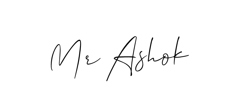 Similarly Allison_Script is the best handwritten signature design. Signature creator online .You can use it as an online autograph creator for name Mr Ashok. Mr Ashok signature style 2 images and pictures png