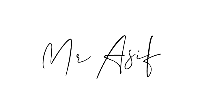 Similarly Allison_Script is the best handwritten signature design. Signature creator online .You can use it as an online autograph creator for name Mr Asif. Mr Asif signature style 2 images and pictures png