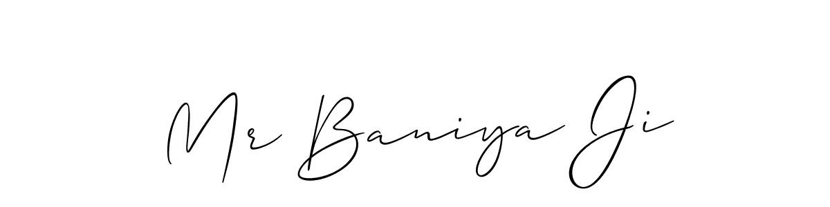 Here are the top 10 professional signature styles for the name Mr Baniya Ji. These are the best autograph styles you can use for your name. Mr Baniya Ji signature style 2 images and pictures png