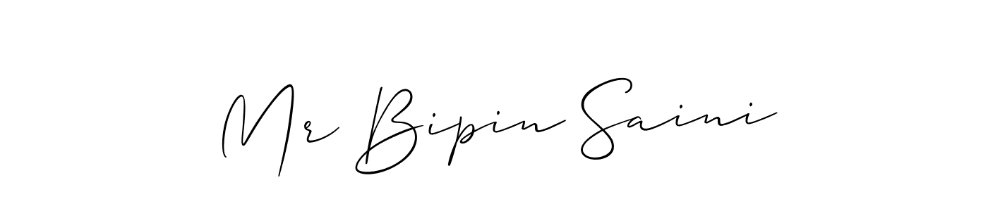 You can use this online signature creator to create a handwritten signature for the name Mr Bipin Saini. This is the best online autograph maker. Mr Bipin Saini signature style 2 images and pictures png