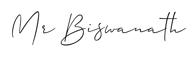 Enhance your business communications with Mr Biswanath signature in Allison_Script lettering. Clean, modern, and universally compatible. Mr Biswanath signature style 2 images and pictures png