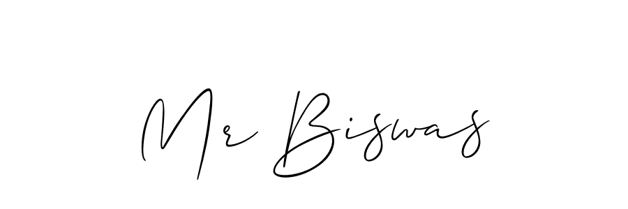 Use a signature maker to create a handwritten signature online. With this signature software, you can design (Allison_Script) your own signature for name Mr Biswas. Mr Biswas signature style 2 images and pictures png