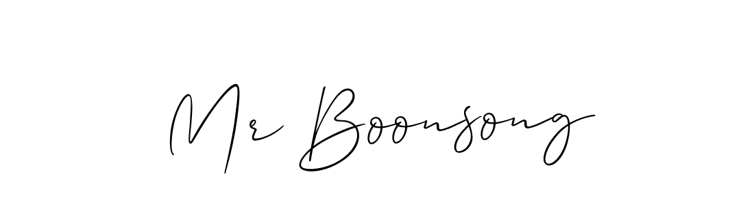 This is the best signature style for the Mr Boonsong name. Also you like these signature font (Allison_Script). Mix name signature. Mr Boonsong signature style 2 images and pictures png