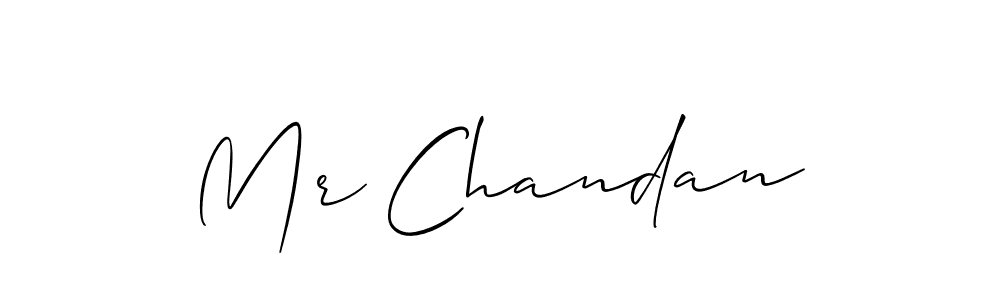 Make a short Mr Chandan signature style. Manage your documents anywhere anytime using Allison_Script. Create and add eSignatures, submit forms, share and send files easily. Mr Chandan signature style 2 images and pictures png