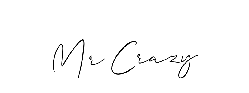 The best way (Allison_Script) to make a short signature is to pick only two or three words in your name. The name Mr Crazy include a total of six letters. For converting this name. Mr Crazy signature style 2 images and pictures png