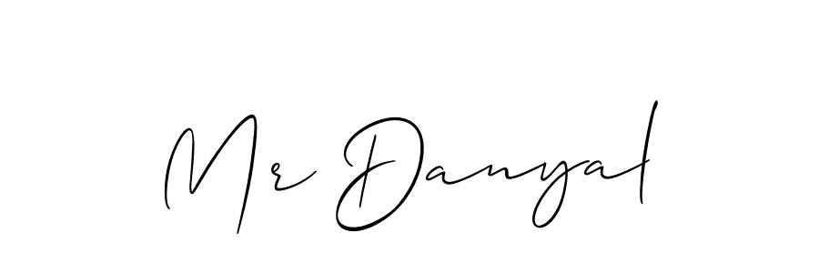 How to Draw Mr Danyal signature style? Allison_Script is a latest design signature styles for name Mr Danyal. Mr Danyal signature style 2 images and pictures png