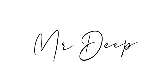 How to Draw Mr Deep signature style? Allison_Script is a latest design signature styles for name Mr Deep. Mr Deep signature style 2 images and pictures png
