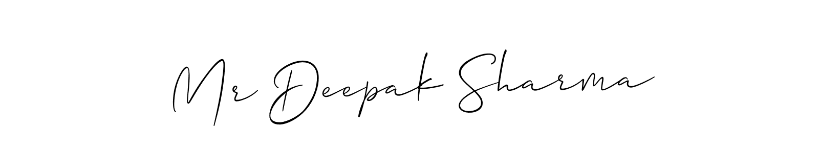Once you've used our free online signature maker to create your best signature Allison_Script style, it's time to enjoy all of the benefits that Mr Deepak Sharma name signing documents. Mr Deepak Sharma signature style 2 images and pictures png