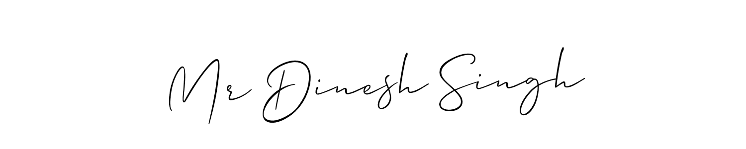 Make a beautiful signature design for name Mr Dinesh Singh. Use this online signature maker to create a handwritten signature for free. Mr Dinesh Singh signature style 2 images and pictures png