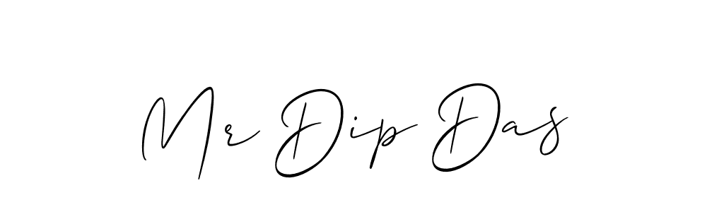 Also You can easily find your signature by using the search form. We will create Mr Dip Das name handwritten signature images for you free of cost using Allison_Script sign style. Mr Dip Das signature style 2 images and pictures png