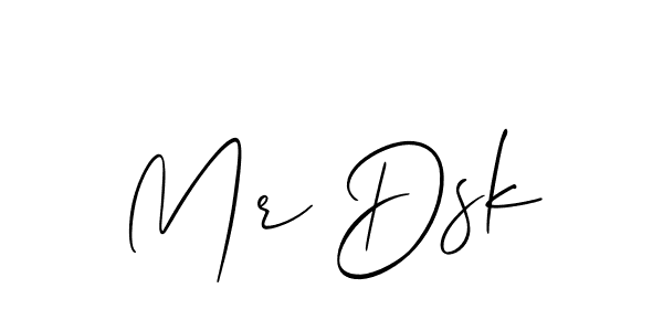 This is the best signature style for the Mr Dsk name. Also you like these signature font (Allison_Script). Mix name signature. Mr Dsk signature style 2 images and pictures png