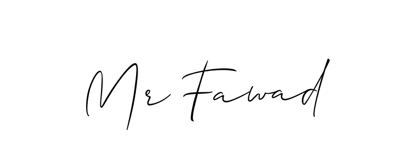 Best and Professional Signature Style for Mr Fawad. Allison_Script Best Signature Style Collection. Mr Fawad signature style 2 images and pictures png
