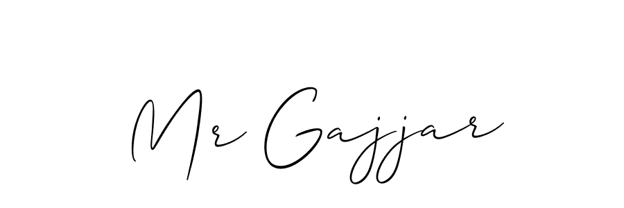 You should practise on your own different ways (Allison_Script) to write your name (Mr Gajjar) in signature. don't let someone else do it for you. Mr Gajjar signature style 2 images and pictures png