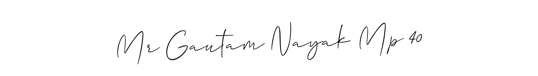 Best and Professional Signature Style for Mr Gautam Nayak Mp 40. Allison_Script Best Signature Style Collection. Mr Gautam Nayak Mp 40 signature style 2 images and pictures png