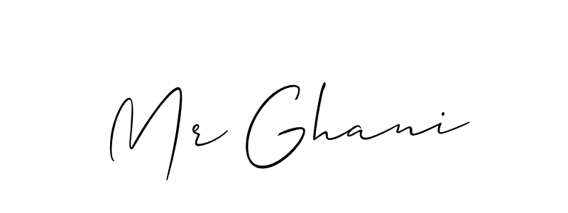Once you've used our free online signature maker to create your best signature Allison_Script style, it's time to enjoy all of the benefits that Mr Ghani name signing documents. Mr Ghani signature style 2 images and pictures png