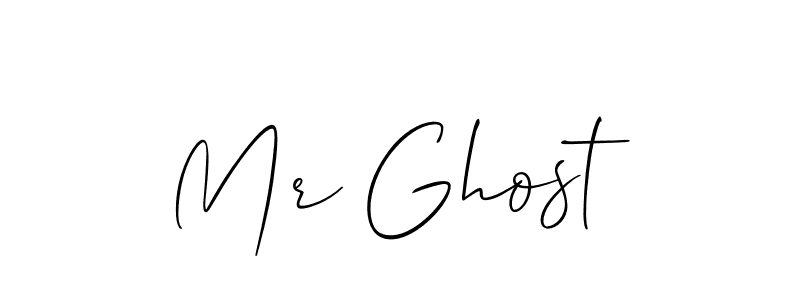 The best way (Allison_Script) to make a short signature is to pick only two or three words in your name. The name Mr Ghost include a total of six letters. For converting this name. Mr Ghost signature style 2 images and pictures png