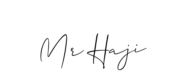Best and Professional Signature Style for Mr Haji. Allison_Script Best Signature Style Collection. Mr Haji signature style 2 images and pictures png