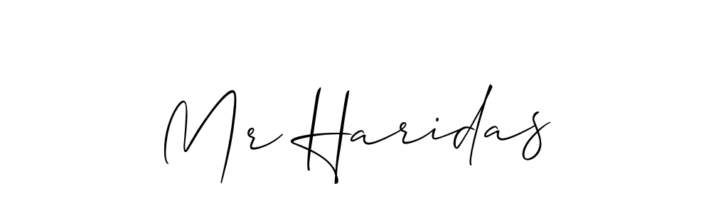 Also You can easily find your signature by using the search form. We will create Mr Haridas name handwritten signature images for you free of cost using Allison_Script sign style. Mr Haridas signature style 2 images and pictures png