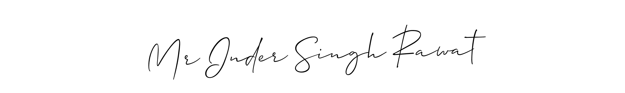 Check out images of Autograph of Mr Inder Singh Rawat name. Actor Mr Inder Singh Rawat Signature Style. Allison_Script is a professional sign style online. Mr Inder Singh Rawat signature style 2 images and pictures png