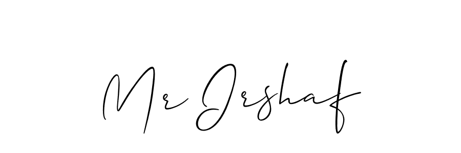 See photos of Mr Irshaf official signature by Spectra . Check more albums & portfolios. Read reviews & check more about Allison_Script font. Mr Irshaf signature style 2 images and pictures png