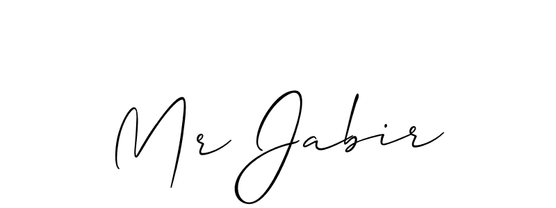 Make a short Mr Jabir signature style. Manage your documents anywhere anytime using Allison_Script. Create and add eSignatures, submit forms, share and send files easily. Mr Jabir signature style 2 images and pictures png