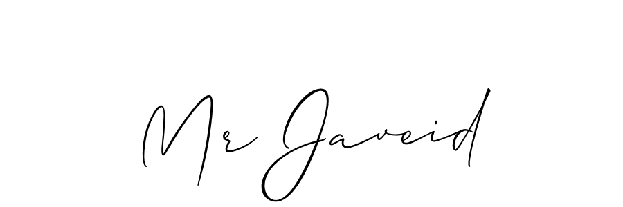 Make a beautiful signature design for name Mr Javeid. Use this online signature maker to create a handwritten signature for free. Mr Javeid signature style 2 images and pictures png