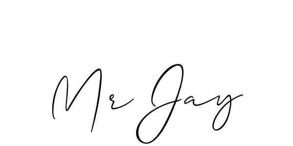 Make a short Mr Jay signature style. Manage your documents anywhere anytime using Allison_Script. Create and add eSignatures, submit forms, share and send files easily. Mr Jay signature style 2 images and pictures png