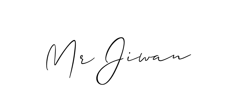 Make a beautiful signature design for name Mr Jiwan. Use this online signature maker to create a handwritten signature for free. Mr Jiwan signature style 2 images and pictures png