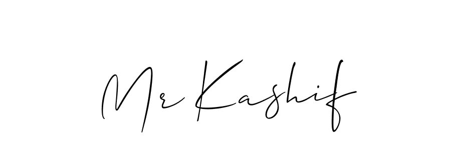You should practise on your own different ways (Allison_Script) to write your name (Mr Kashif) in signature. don't let someone else do it for you. Mr Kashif signature style 2 images and pictures png