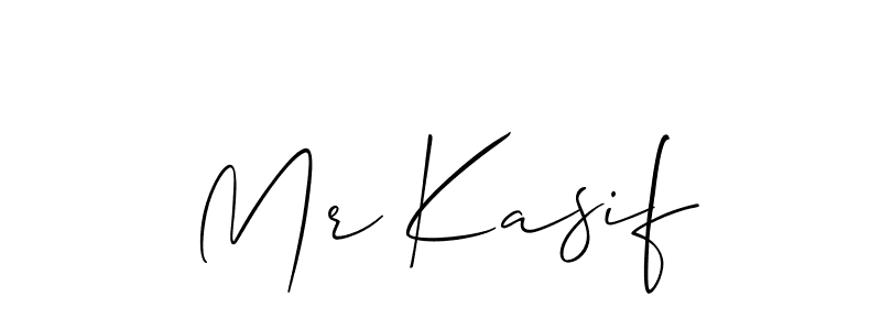 if you are searching for the best signature style for your name Mr Kasif. so please give up your signature search. here we have designed multiple signature styles  using Allison_Script. Mr Kasif signature style 2 images and pictures png