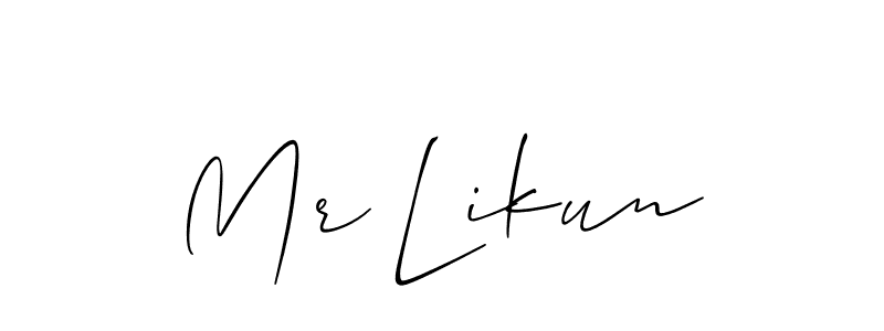 You can use this online signature creator to create a handwritten signature for the name Mr Likun. This is the best online autograph maker. Mr Likun signature style 2 images and pictures png