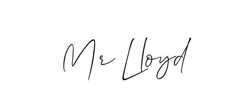 Best and Professional Signature Style for Mr Lloyd. Allison_Script Best Signature Style Collection. Mr Lloyd signature style 2 images and pictures png