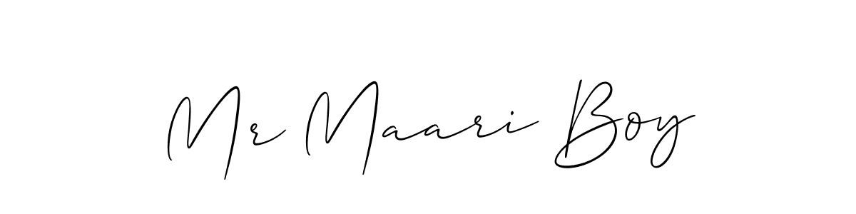 Best and Professional Signature Style for Mr Maari Boy. Allison_Script Best Signature Style Collection. Mr Maari Boy signature style 2 images and pictures png