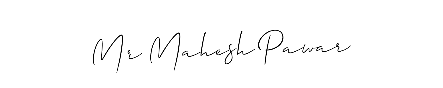 You should practise on your own different ways (Allison_Script) to write your name (Mr Mahesh Pawar) in signature. don't let someone else do it for you. Mr Mahesh Pawar signature style 2 images and pictures png