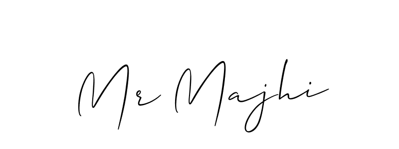 Similarly Allison_Script is the best handwritten signature design. Signature creator online .You can use it as an online autograph creator for name Mr Majhi. Mr Majhi signature style 2 images and pictures png