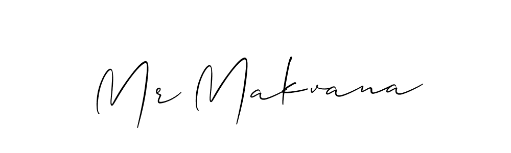 The best way (Allison_Script) to make a short signature is to pick only two or three words in your name. The name Mr Makvana include a total of six letters. For converting this name. Mr Makvana signature style 2 images and pictures png