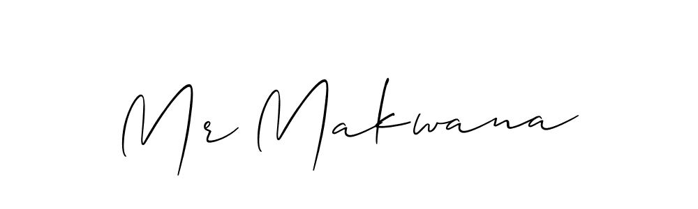 Mr Makwana stylish signature style. Best Handwritten Sign (Allison_Script) for my name. Handwritten Signature Collection Ideas for my name Mr Makwana. Mr Makwana signature style 2 images and pictures png