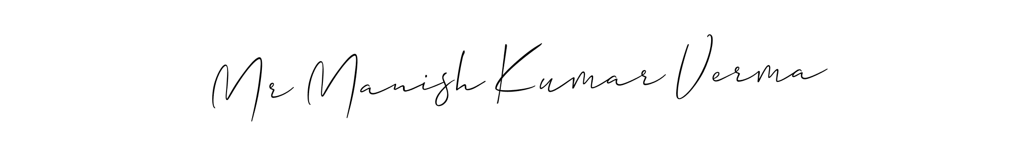 See photos of Mr Manish Kumar Verma official signature by Spectra . Check more albums & portfolios. Read reviews & check more about Allison_Script font. Mr Manish Kumar Verma signature style 2 images and pictures png