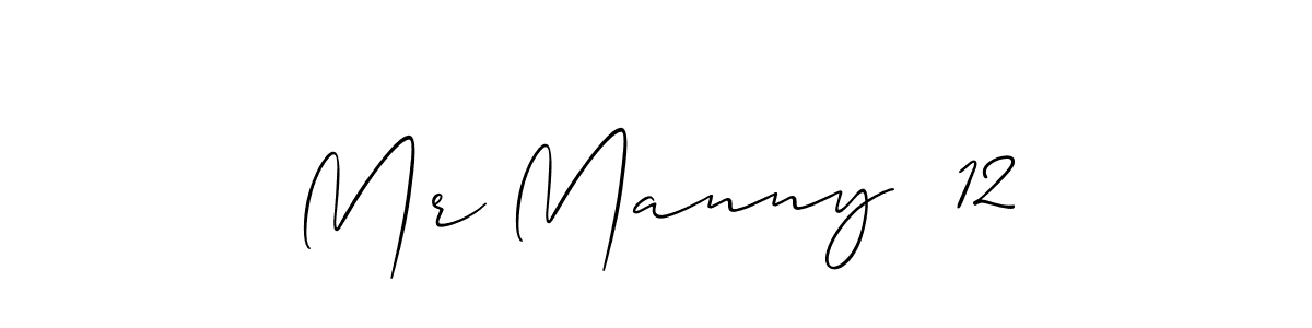 Similarly Allison_Script is the best handwritten signature design. Signature creator online .You can use it as an online autograph creator for name Mr Manny  12. Mr Manny  12 signature style 2 images and pictures png
