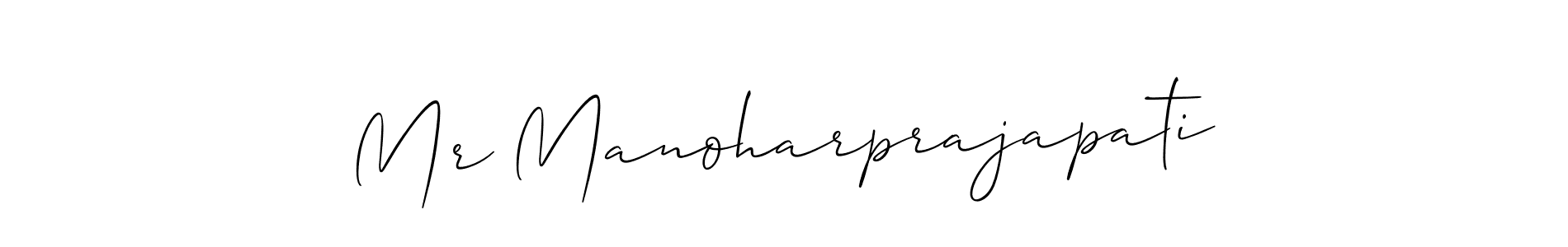 Also You can easily find your signature by using the search form. We will create Mr Manoharprajapati name handwritten signature images for you free of cost using Allison_Script sign style. Mr Manoharprajapati signature style 2 images and pictures png