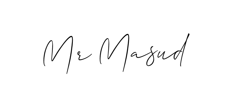 It looks lik you need a new signature style for name Mr Masud. Design unique handwritten (Allison_Script) signature with our free signature maker in just a few clicks. Mr Masud signature style 2 images and pictures png