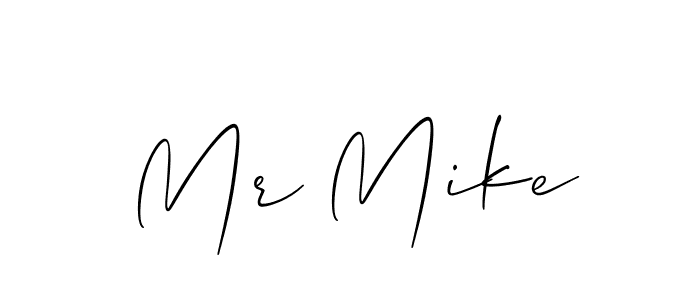 It looks lik you need a new signature style for name Mr Mike. Design unique handwritten (Allison_Script) signature with our free signature maker in just a few clicks. Mr Mike signature style 2 images and pictures png