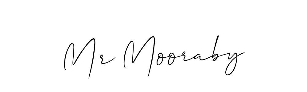 Mr Mooraby stylish signature style. Best Handwritten Sign (Allison_Script) for my name. Handwritten Signature Collection Ideas for my name Mr Mooraby. Mr Mooraby signature style 2 images and pictures png